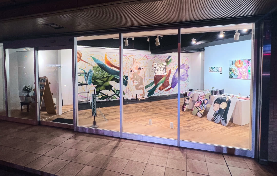 ギャラリー1階の展示風景