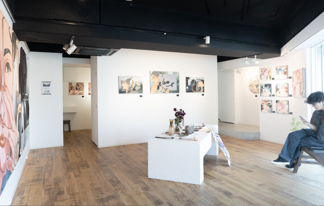 ギャラリー1階の展示風景