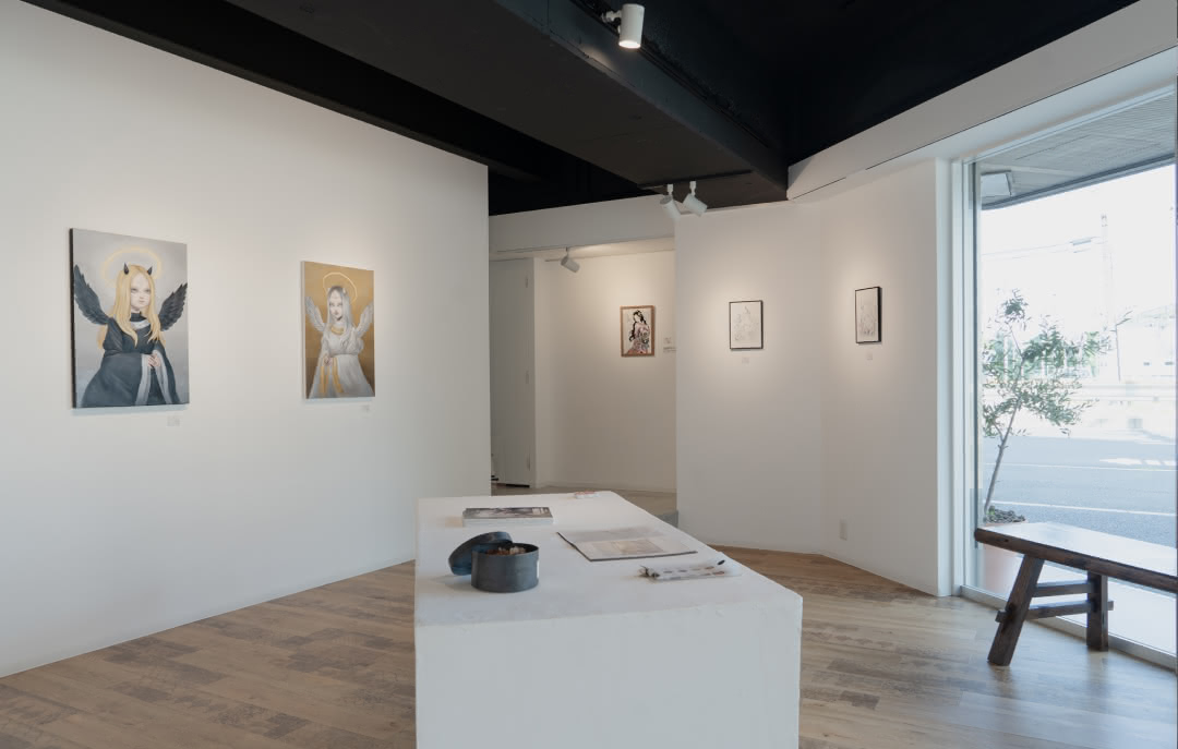 ギャラリー1階の展示風景
