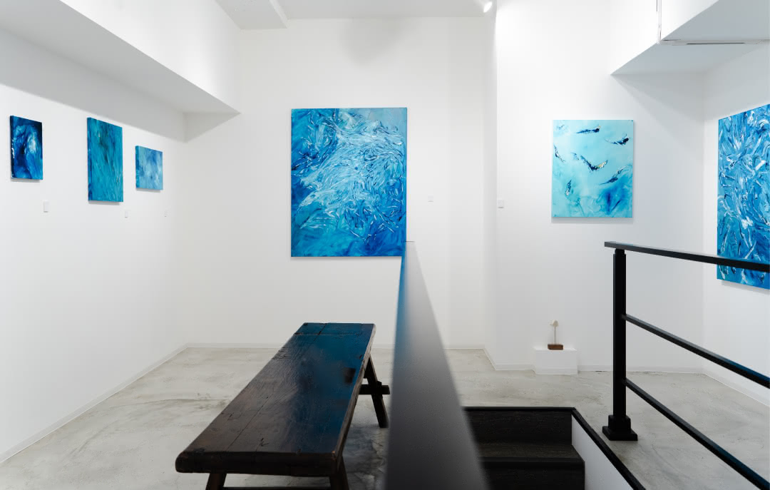 ギャラリー2階の展示風景
